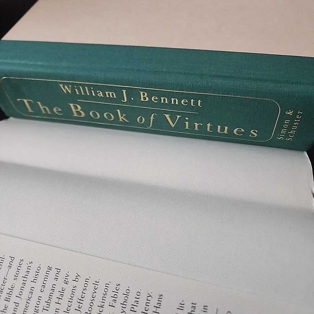 Book of Virtues by William‎ J. Bennett and William J. Bennett (1993, Hardcover)